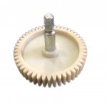 Шестерня для мясорубки, 84 мм, 48 прямых зубов, металлический вал