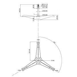 Крестовина барабана для стиральной машины Samsung  DC97-00124A