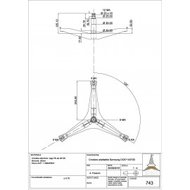 Крестовина барабана для стиральной машины Samsung DC97-15185A