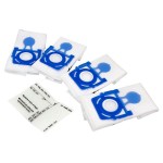 Мешок Zelmer одноразовый, синий (4шт) - ZVCA100B / 49.4000 / 49.4020