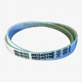 Ремень для стиральной машины  1270 j5 white (Megadyne)