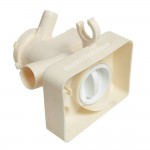 Корпус помпы Zanussi с фильтром - 1320715210 / 1320715269 / 140ZN43