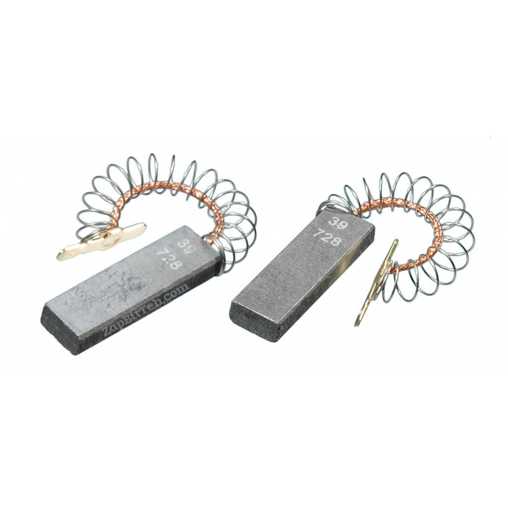 Щетки Bosch-Siemens, с пружиной, 5x12,5x39мм, клемма 4,8мм - 512-CP-02 / 154740 / 162BH06, пара